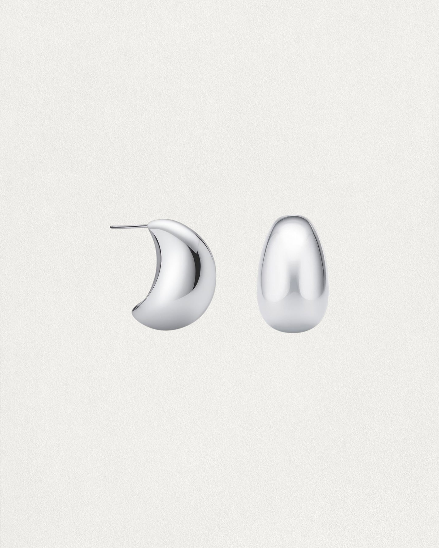 Glow Earrings - Silver