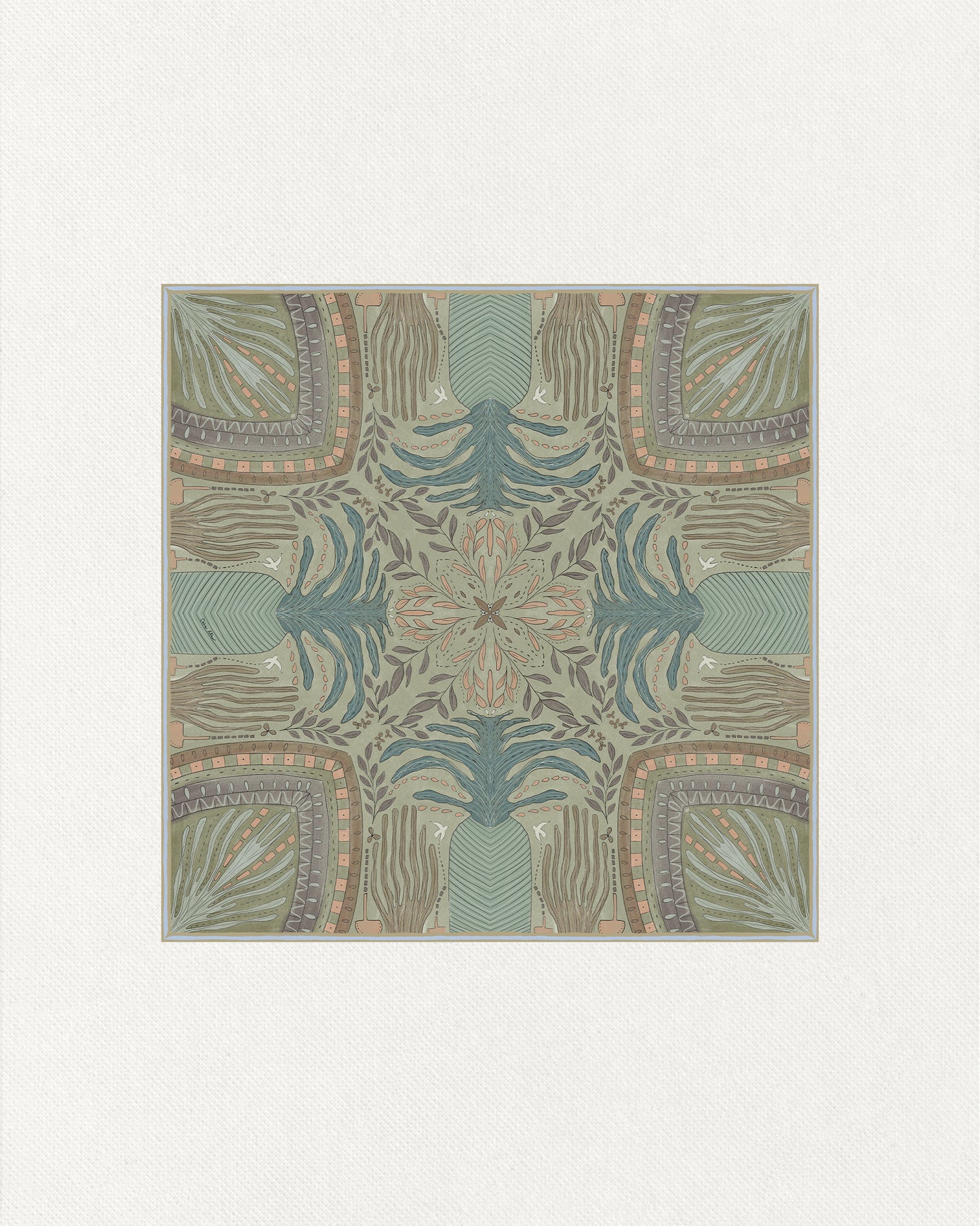 Palm Garden Scarf