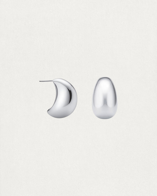 Glow Earrings - Silver